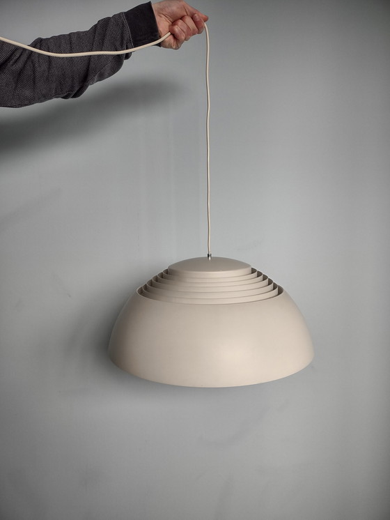 Image 1 of Arne Jacobsen AJ Royal 500 white Suspension Lamp For Louis Poulsen