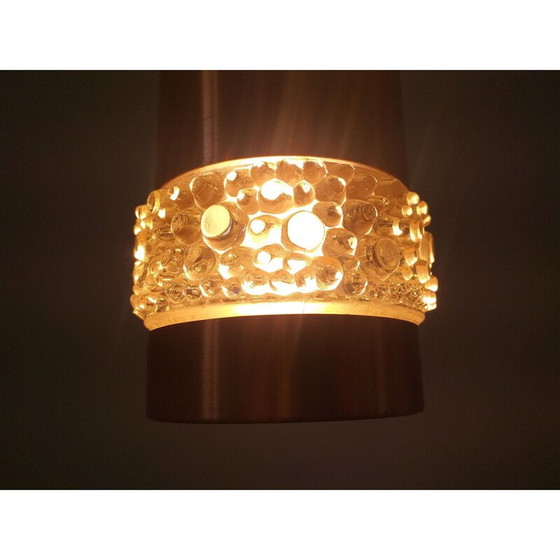 Image 1 of Set of 5 vintage pendant lamps, Denmark 1970