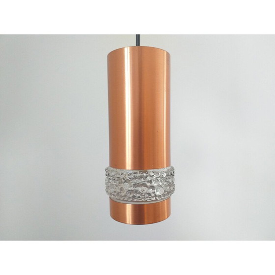 Image 1 of Set of 5 vintage pendant lamps, Denmark 1970