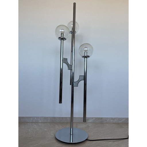 Mid century floor lamp by Gaetano Sciolari, Italy 1970s