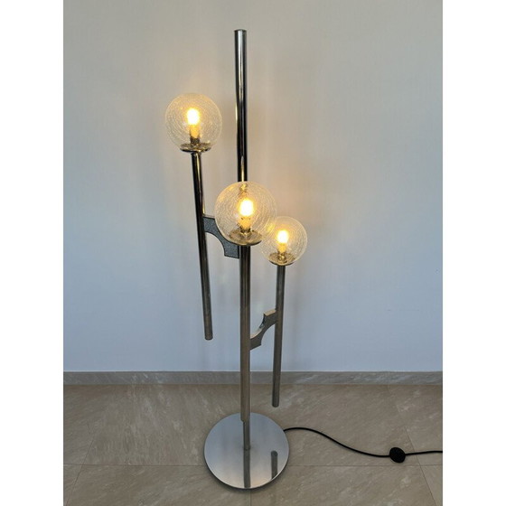 Image 1 of Mid century floor lamp by Gaetano Sciolari, Italy 1970s