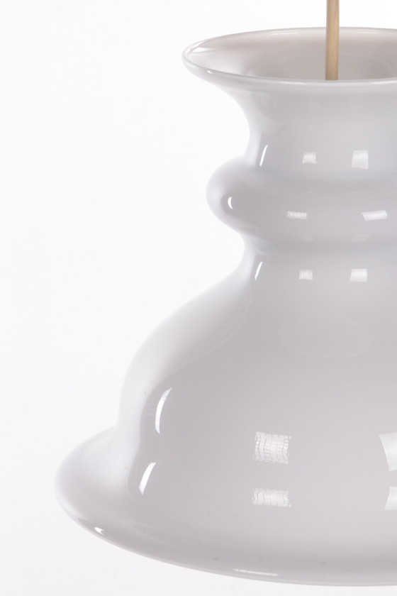 Image 1 of Holmegaard Vintage Danish Tivoli suspension lamp by Sidse Werner,1980 Denmark.