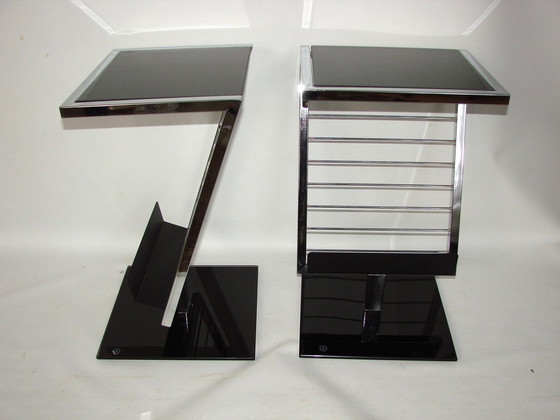 Image 1 of Set Of Auxiliary Tables, 1980S