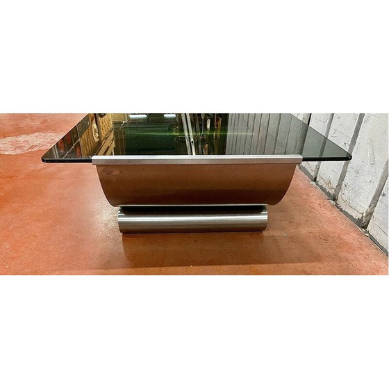 Image 1 of Vintage coffee table by François Monnet for Kappa, France 1974