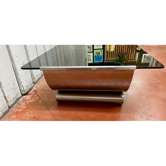 Image 1 of Vintage coffee table by François Monnet for Kappa, France 1974