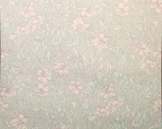 Image 1 of 12494 Romantic 90s Floral Wallpaper