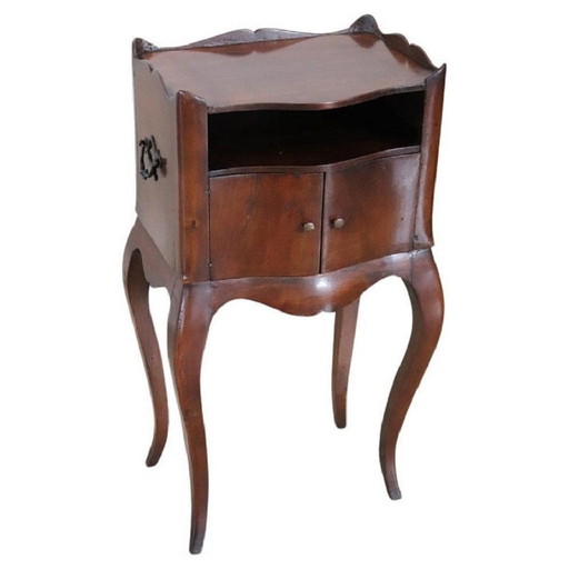 Antique Single Wooden Nightstand