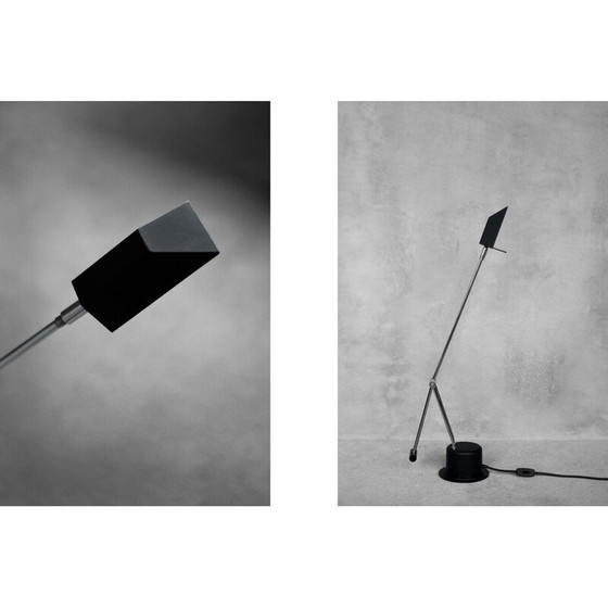 Image 1 of Vintage desk lamp in chrome steel and plastic for Massive, Belgium, 1980