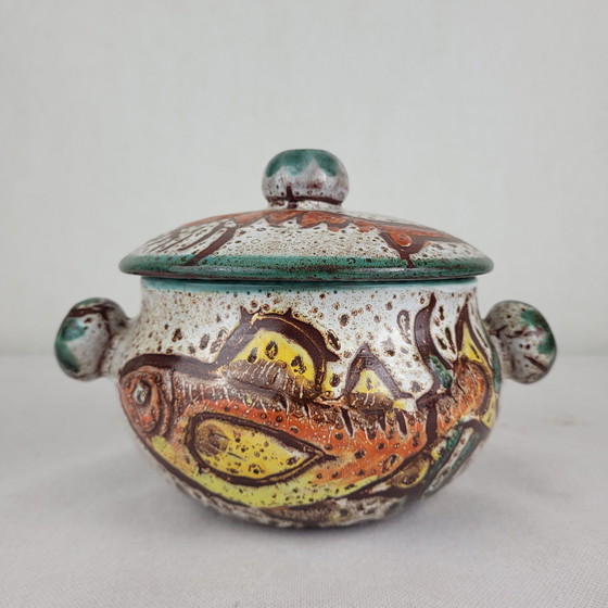 Image 1 of Vallauris Ceramic Soup Tureen 1970'S