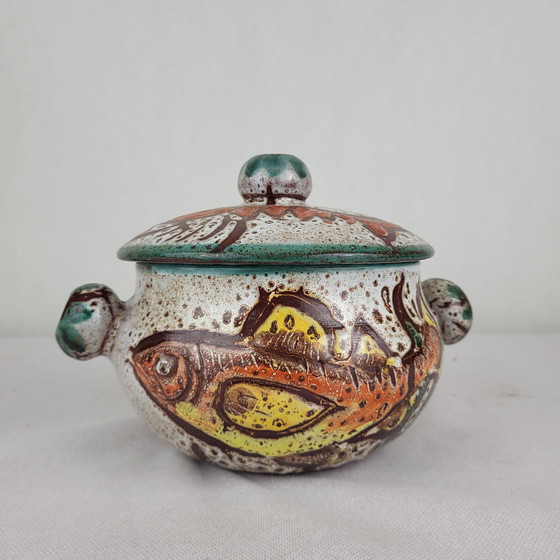 Image 1 of Vallauris Ceramic Soup Tureen 1970'S