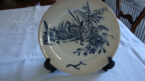 Image 1 of 8x Piatti Vintage con Uccelli