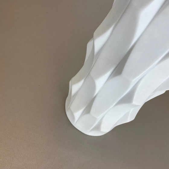 Image 1 of Vintage Op Art porcelain vase by Heinrich Fuchs for Hutschenreuther, Germany 1970s