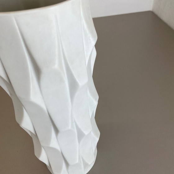 Image 1 of Vintage Op Art porcelain vase by Heinrich Fuchs for Hutschenreuther, Germany 1970s