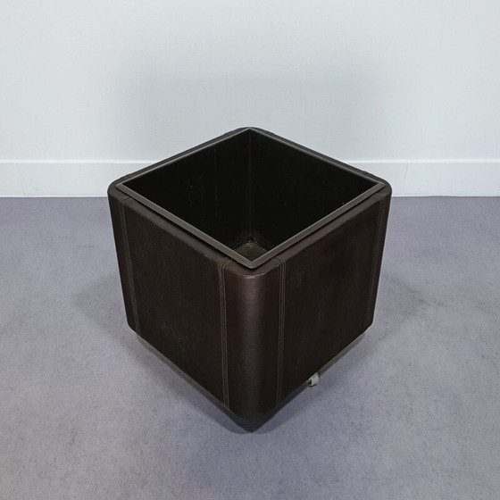 Image 1 of Vintage leather planter series Ds47 by De Sede