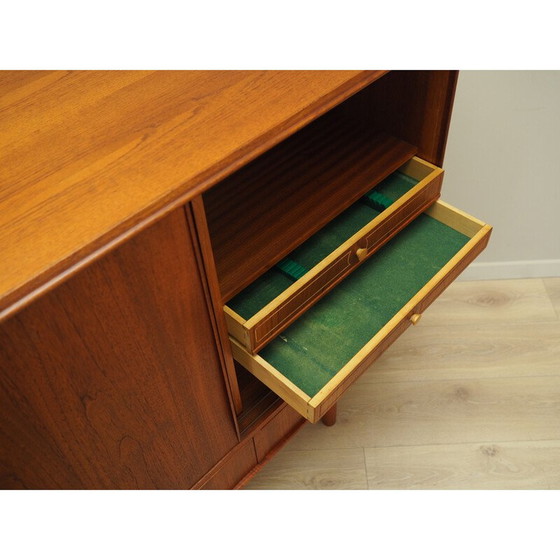 Image 1 of Vintage teak highboard, Denmark 1970s