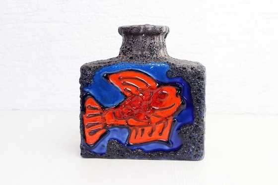 Image 1 of Fat Lava ceramic vase West Germany