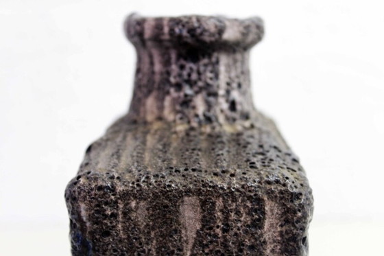 Image 1 of Vase en céramique Fat Lava Allemagne de l'Ouest