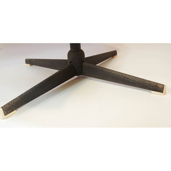 Image 1 of Coppia di poltrone girevoli rosse vintage di Drevotvar, 1978