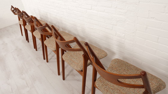 Image 1 of Set Of 6 Dining Chairs | 'Sawbuck Chair' | Ch29P | Hans Wegner | Carl Hansen