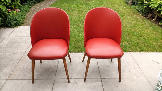 Image 1 of 2x chaises vintage