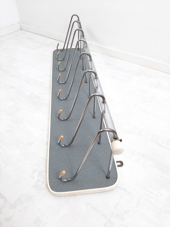 Image 1 of Vintage Wall Coat Rack, 1950s/60s Coat Rack