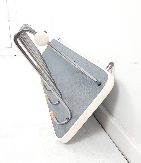Image 1 of Vintage Wall Coat Rack, 1950s/60s Coat Rack