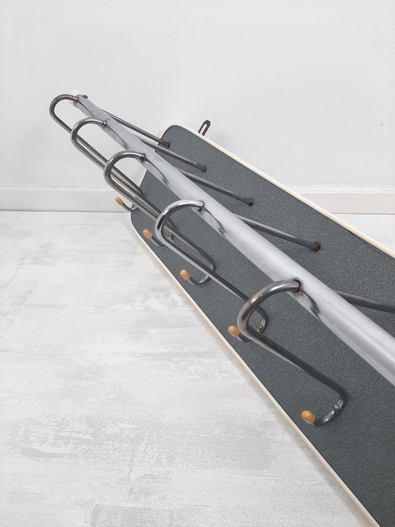Image 1 of Vintage Wall Coat Rack, 1950s/60s Coat Rack