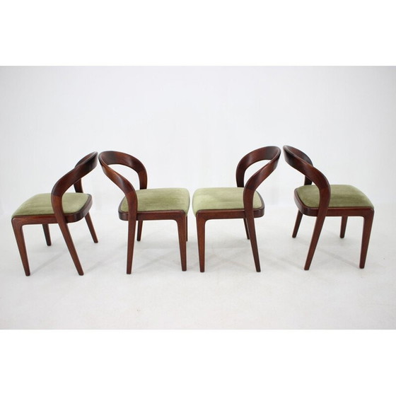 Image 1 of Set di 4 sedie vintage, Cecoslovacchia 1960