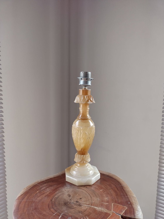 Image 1 of Alabaster lamp base