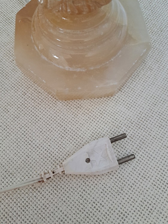 Image 1 of Alabaster lamp base