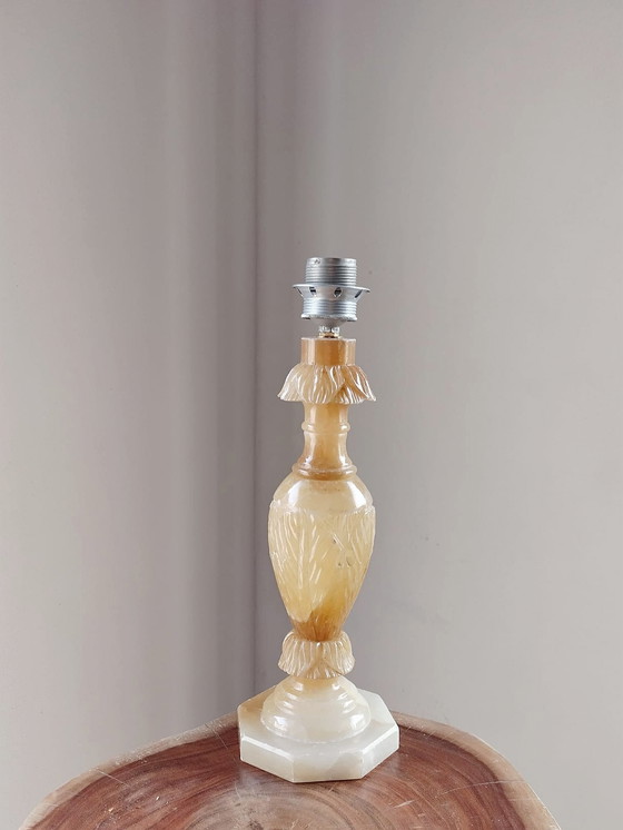 Image 1 of Alabaster lamp base