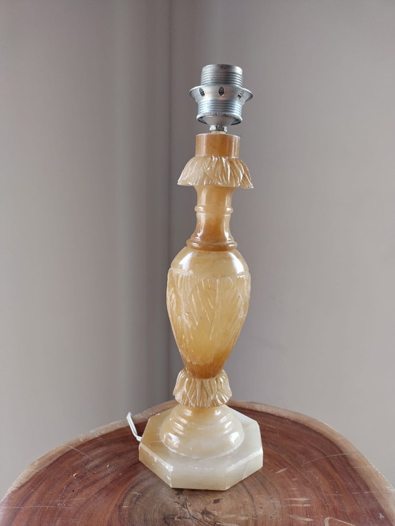 Image 1 of Alabaster lamp base