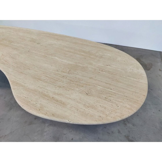 Image 1 of Vintage travertine dining table, Italy