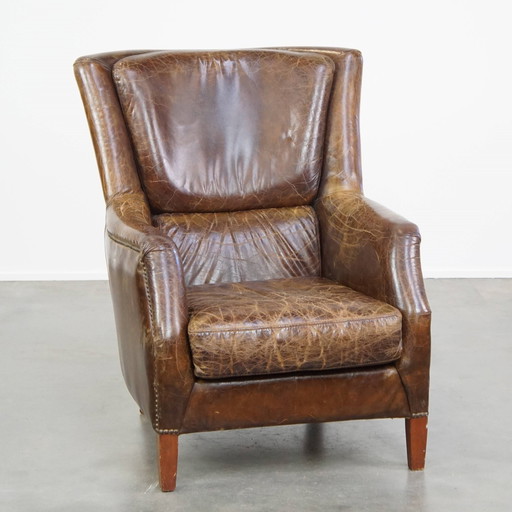 Cowhide Armchair