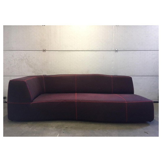 Image 1 of Vintage sofa in purple fabric by Patricia Urquiola, Italy