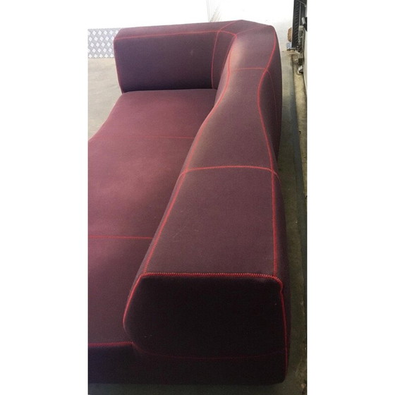 Image 1 of Vintage sofa in purple fabric by Patricia Urquiola, Italy