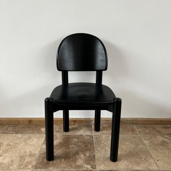 Image 1 of Mid century pine dining chair by Rainer Daumiller, Swedish 1970s