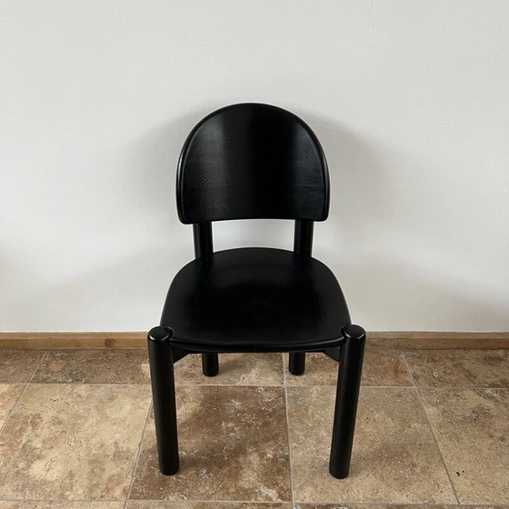 Image 1 of Mid century pine dining chair by Rainer Daumiller, Swedish 1970s