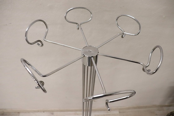 Image 1 of Chrome Coat Rack, 1970S