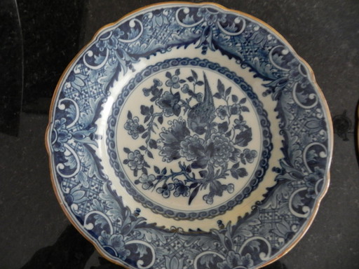 2 x Tichelaar Makkum Dishes in Blue