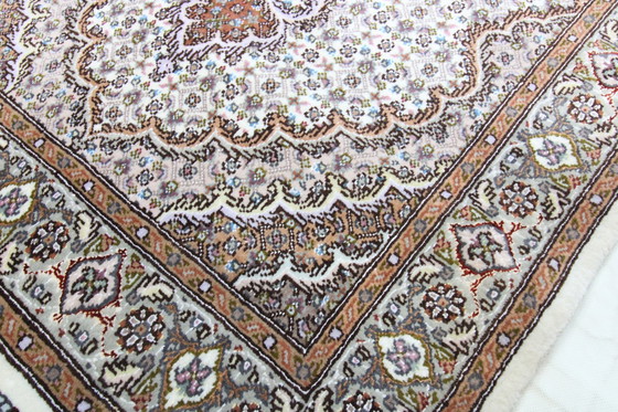 Image 1 of Original Hand-Knotted Persian Carpet Tabriz 50 Raj Fine With Silk 247 X 80 Cm Top Condition New