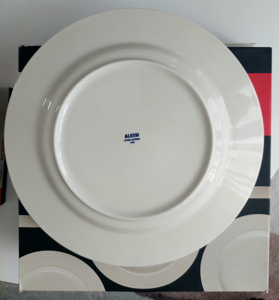 Image 1 of Set Alessi Ettore Sottsass 4 Plates And 4 Cups