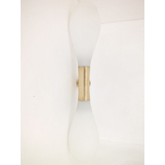 Image 1 of Vintage extra size wall lamp Stilnovo Italy 1950