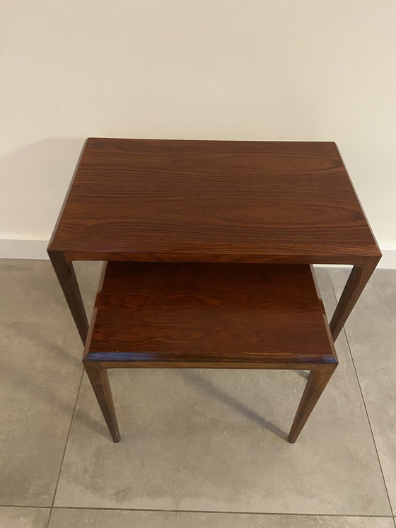 Image 1 of Vintage Johannes Andersen CFC Silkeborg side tables