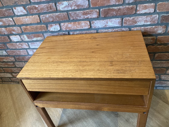 Image 1 of Danish Design Nightstand Design Arne Iversen