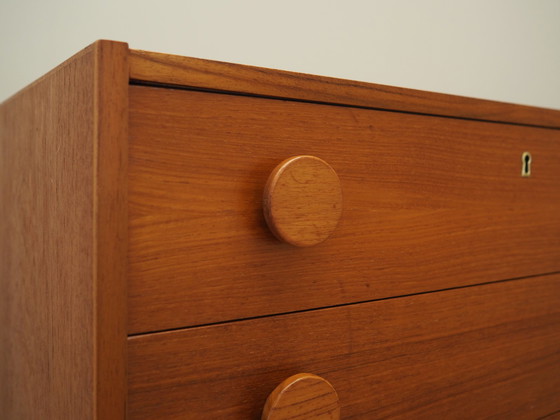 Image 1 of Teak Chest Of Drawers, Danish Design, 1960S, Production: Denmark