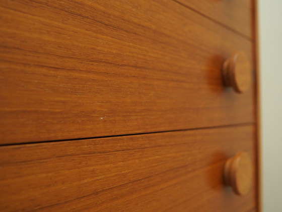 Image 1 of Teak Chest Of Drawers, Danish Design, 1960S, Production: Denmark