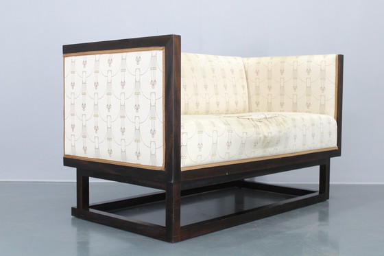 Image 1 of Divano &quot;Cabinet&quot; di Josef Hoffmann di Wittmann, Austria