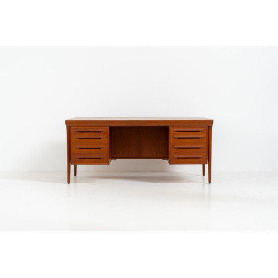 Image 1 of Vintage executive writing desk by Ib Kofod Larsen