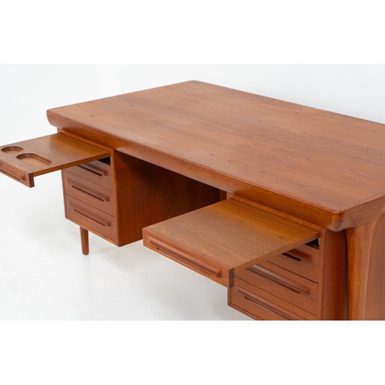 Image 1 of Vintage executive writing desk by Ib Kofod Larsen